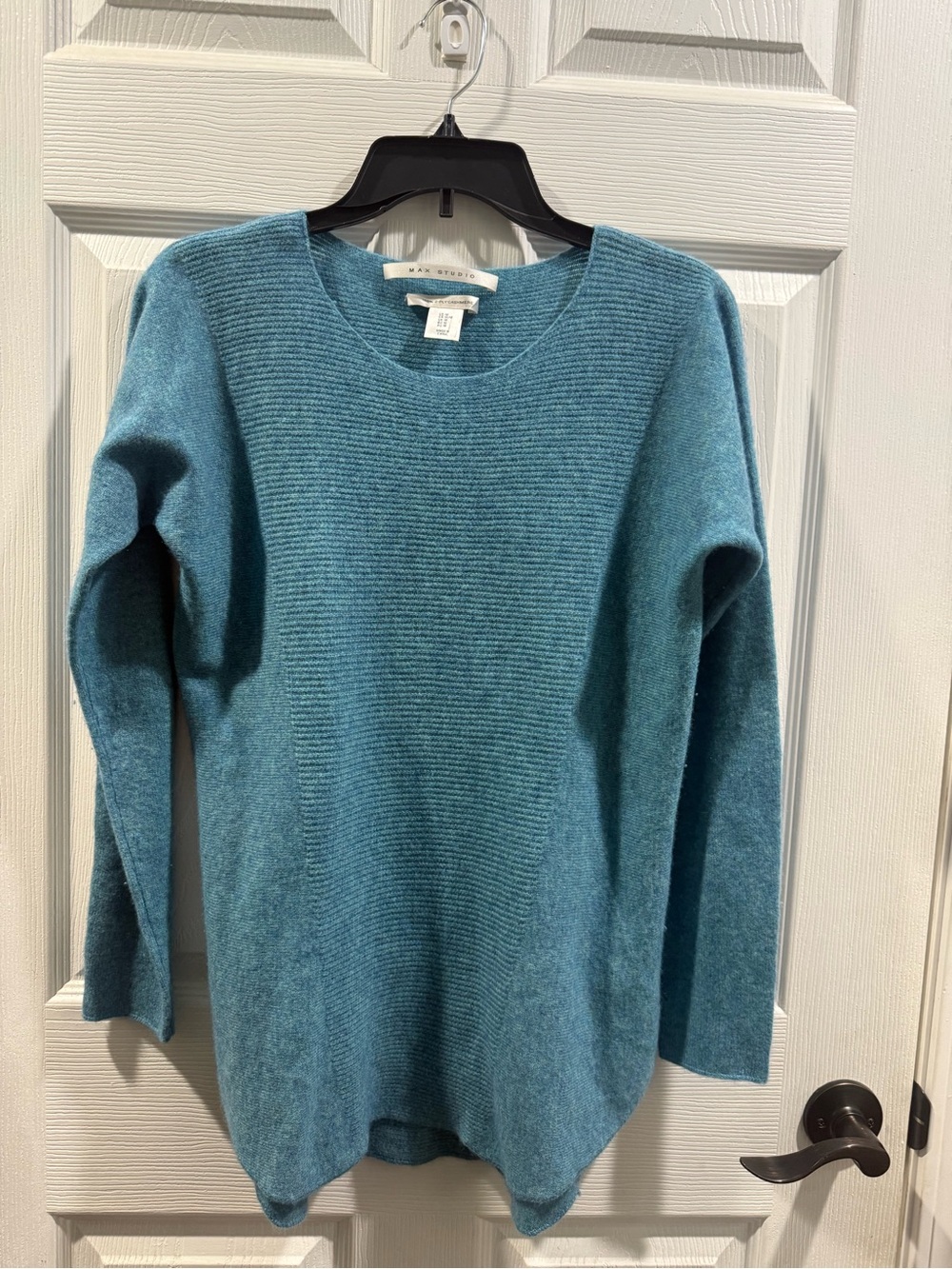 Max Studio Women's 100% 2-Ply Cashmere Sweater – Size Medium